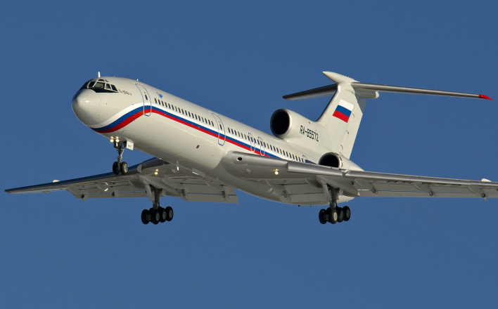 Эксперты отмечают ряд странностей в поведении Ту-154