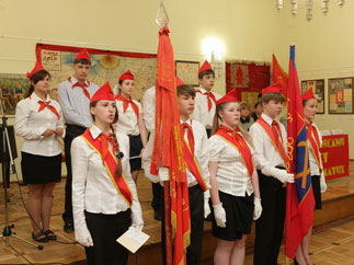 Слёт пионервожатых в Москве