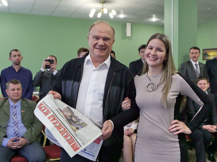 Г.А. Зюганов провел встречу со слушателями Центра политической учебы