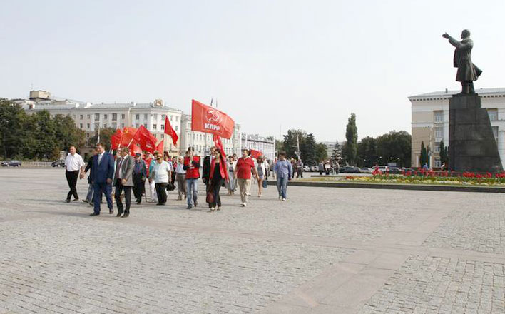 Рабочий визит в Воронеж заместителя Председателя ЦК КПРФ В.И.Кашина
