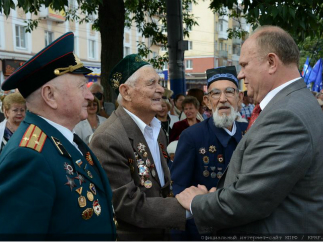 Победа будет за нами! Итоговый репортаж о рабочей поездке Г.А. Зюганова в Орловскую область